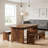 Farmhous Style Kitchen Table,3-Piece Dining Table,Computer desk