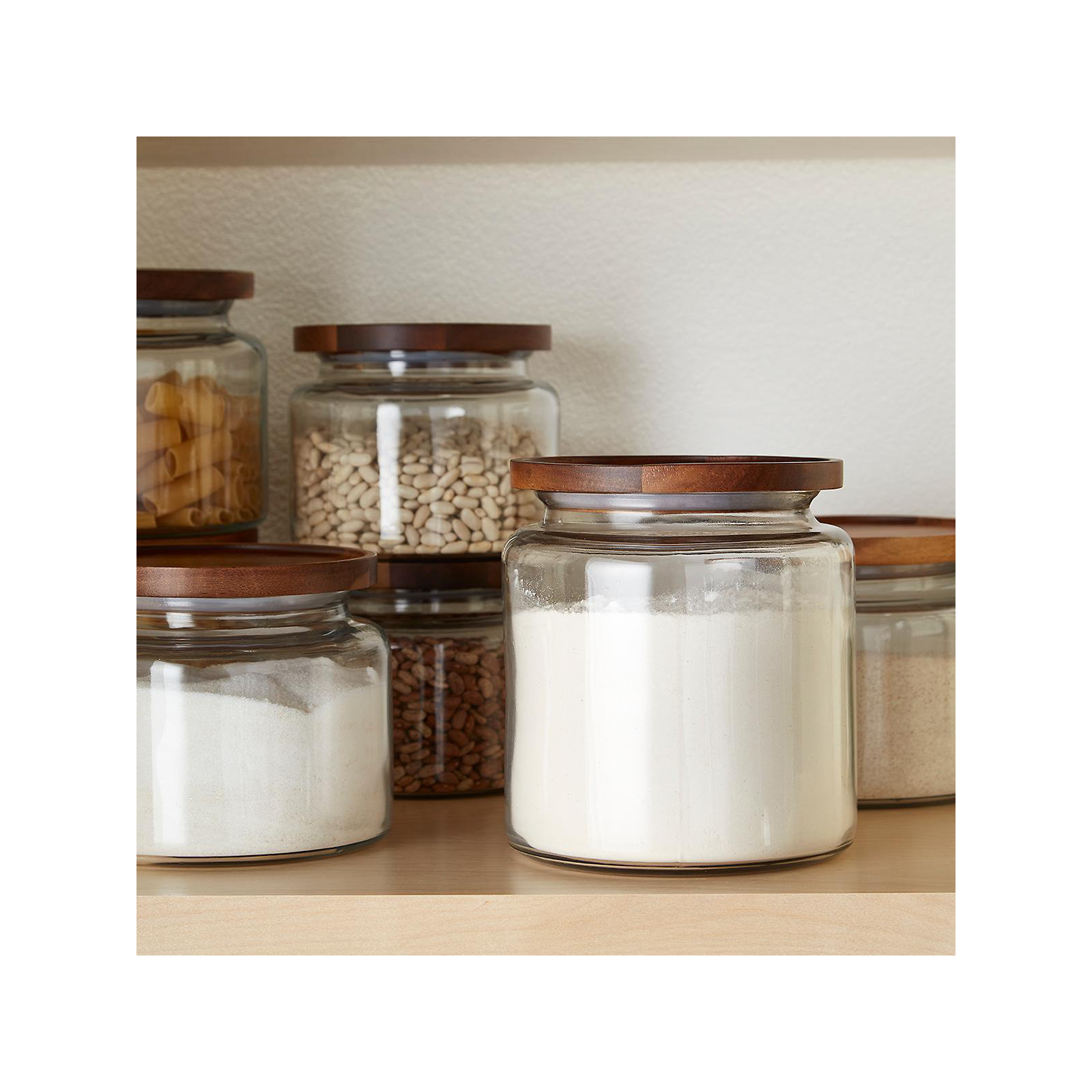 Glass Canister - Set of 3