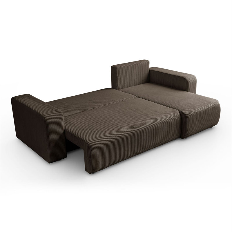 3 Seater Corner Sofa , Brown