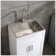 24In Stainless Steel Washing Sink W/ Faucet Hoses And Drain Head Only(Update)
