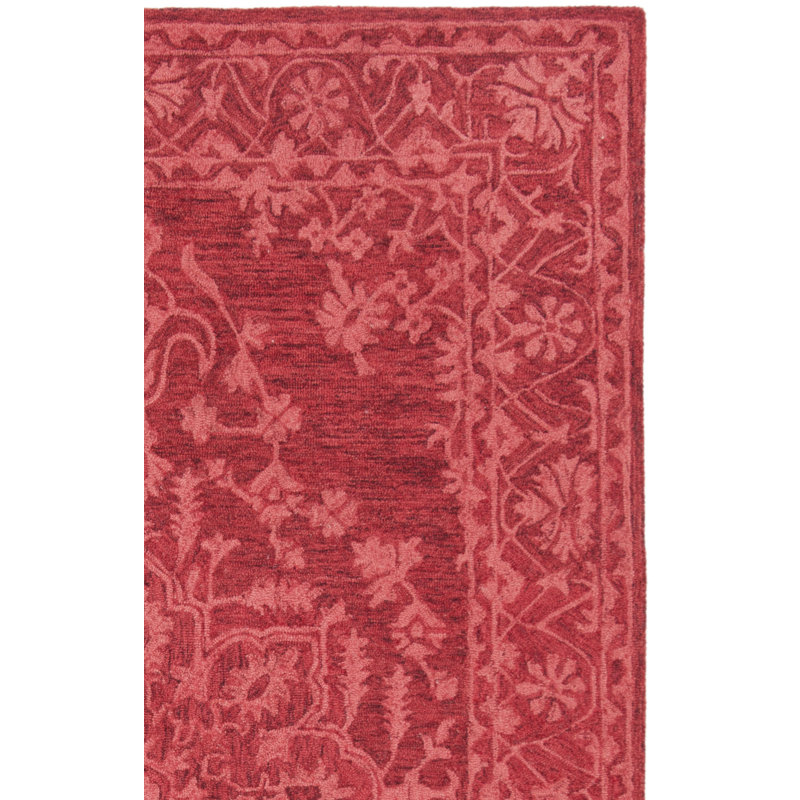 Culebra Hand Tufted Wool Oriental Rug, Rectangle 5' x 8'