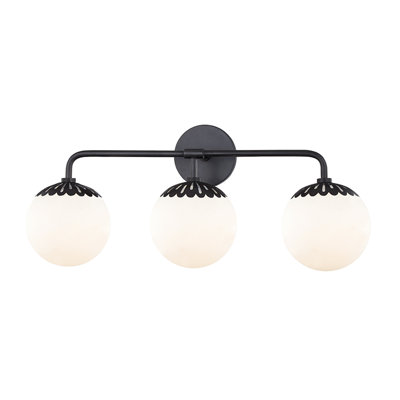 Éclairage pour meuble-lavabo à 3 lumières Bagimont
