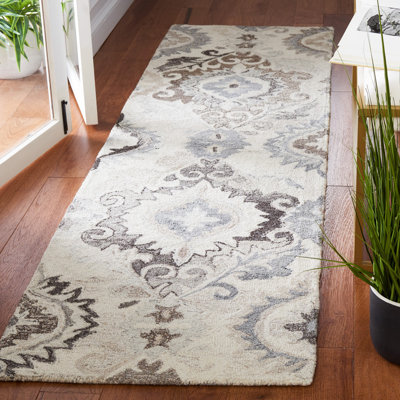 Kirkwood Oriental Hand-Tufted Wool and Cotton Area Rug
