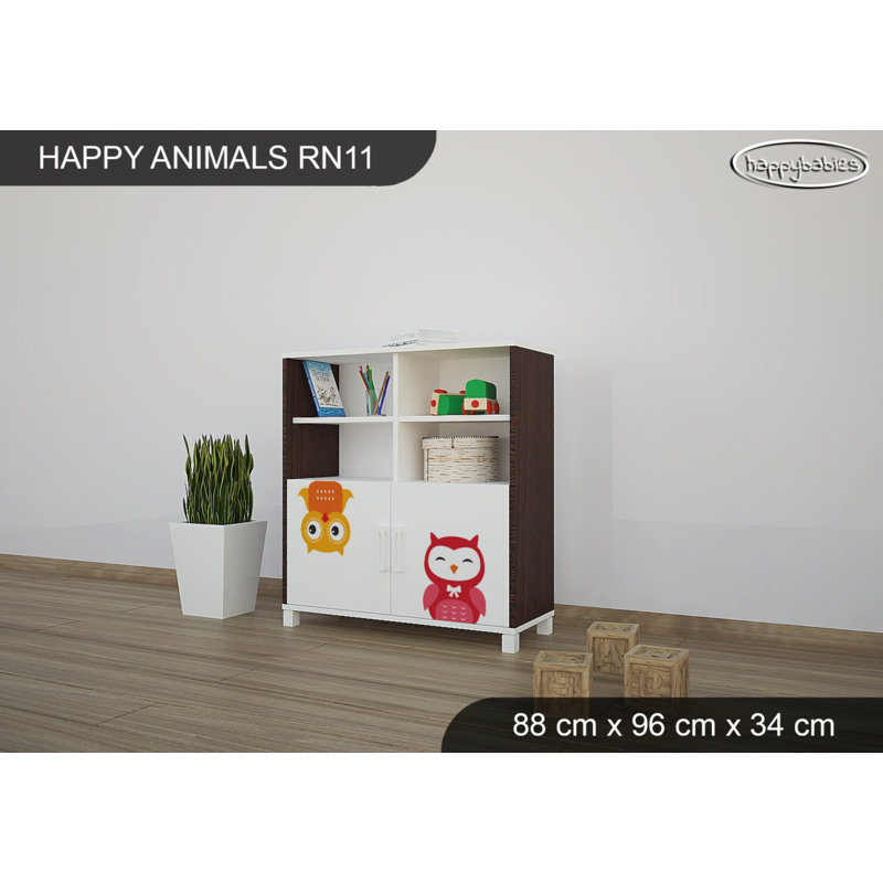 88cm W Kids Cube, Chestnut