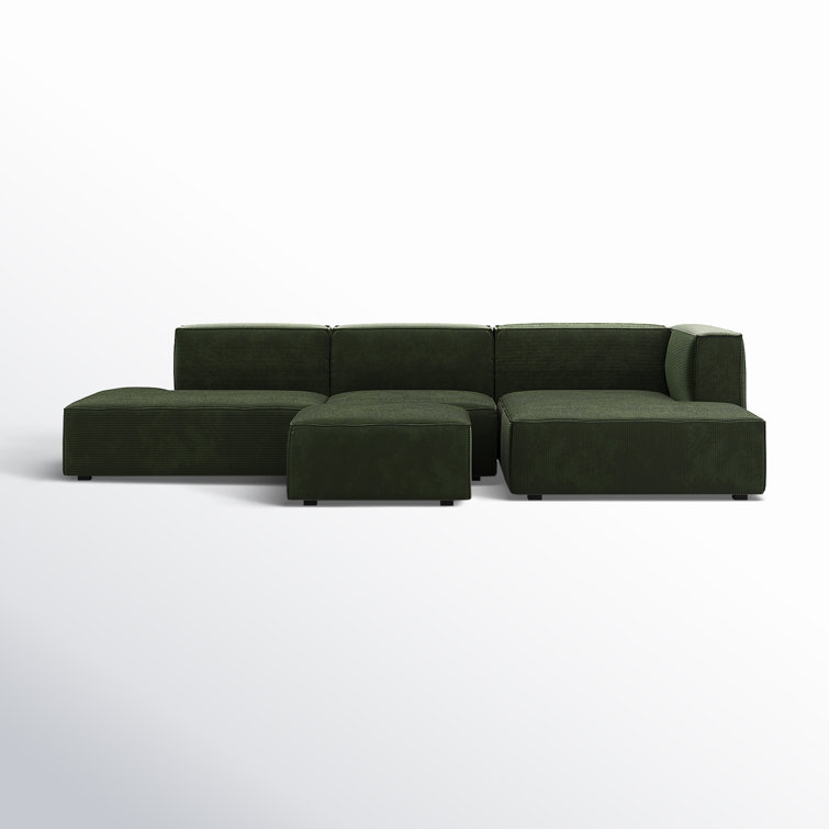 Shonnard 4 - Piece Modular Upholstered Chaise L-Sectional