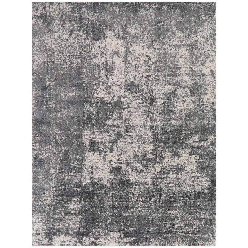 Tapis gris Lucien, Rectangle 5 pi 3 po x 7 pi