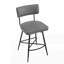 Ensemble de 2 tabourets de comptoir pivotants 26 po-118615473