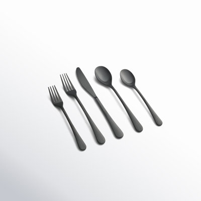 Vicki Stainless Steel Flatware - Set of 20