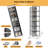 Stackable Clear Shoe Storage Box With Magnetic Closure-2116727677