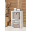 2 Tier Bookcase Cube Wooden Bookshelf-1640022131