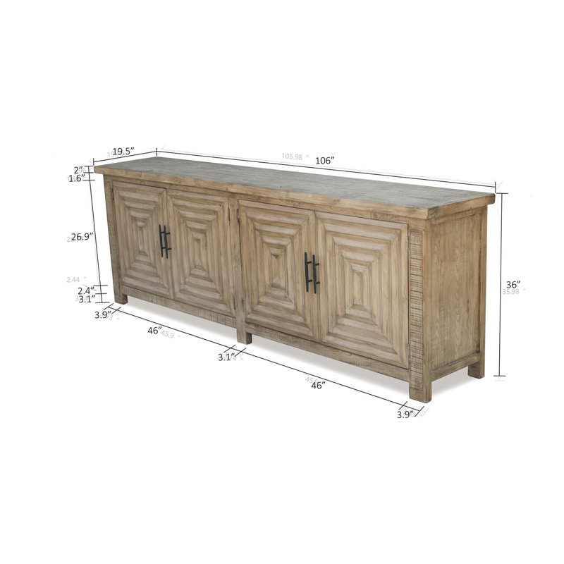 Verona 106'' W Sideboard
