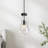 1 - Light Luxury Raindrop Single Pendant-1748798300