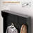 3-In-1 Entryway Hall Tree With Storage Bench, Coat Rack With Four Hooks And Shoe Storage, Black-1967107361