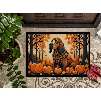 Tapis intérieur ou extérieur Bloodhound Fall