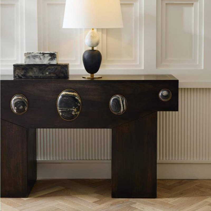 Cairo 62'' W Solid Wood Console Table