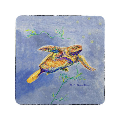 Polyester Square 4 Piece Coaster Set