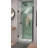 DreamLine Unidoor-LS 34 - 35 inch W x 72 inch H Frameless Hinged Shower Door in Matte Black-122120767-122846607