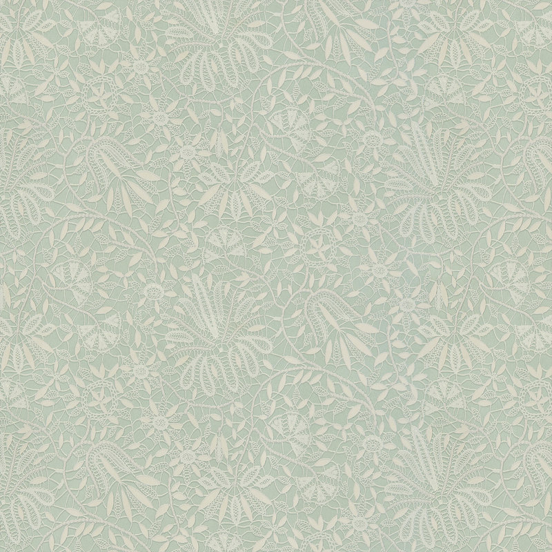 Rouleau de fleurs de vigne française, Beige et vert
