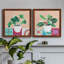 «Growing Happy I», ensemble de 2 peintures sur toile encadrées-1361399050-1361399095
