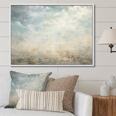 «Elegant Sky Whispers VI», reproduction sur toile