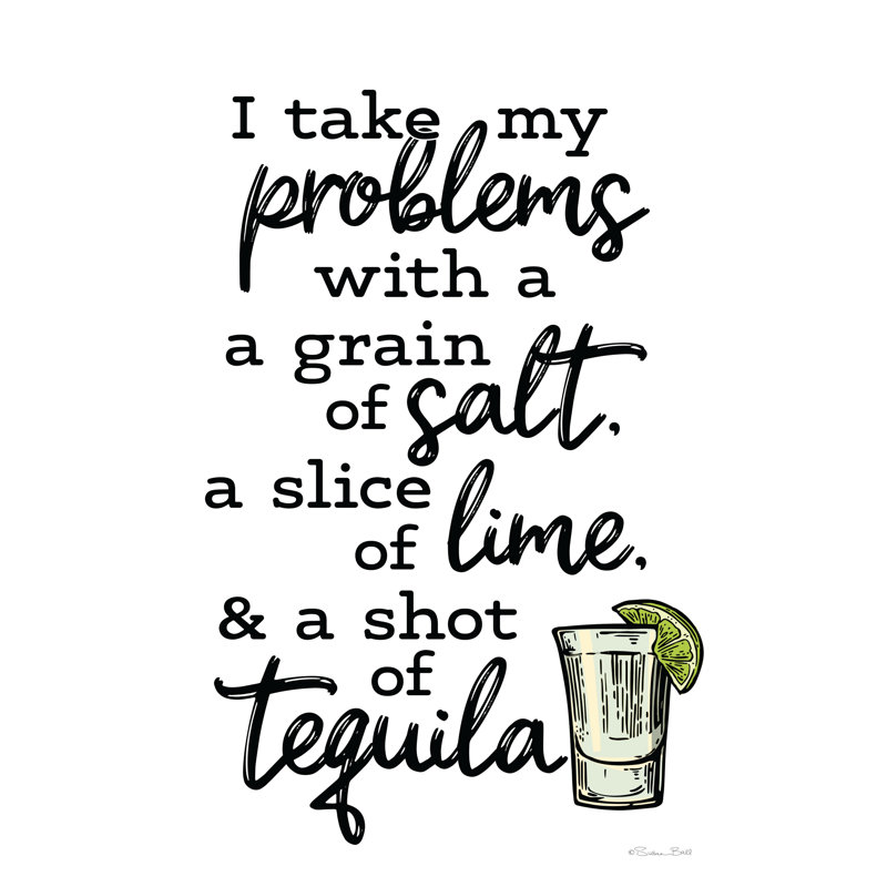 Plan de la tequila par Susan Ball, H 18 po x l 12 po