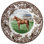 Spode Woodland Horses Dinner Plate 10.5" Thoroughbrd