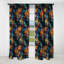 Motif cachemire céleste I - motif floral - rideau occultant - 1 panneau-107547685