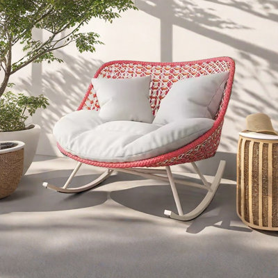 Chaise berçante décontractée simple et moderne