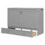 Lit escamotable mural Murphy avec tiroir et ensemble de prises et ports USB-2042035651