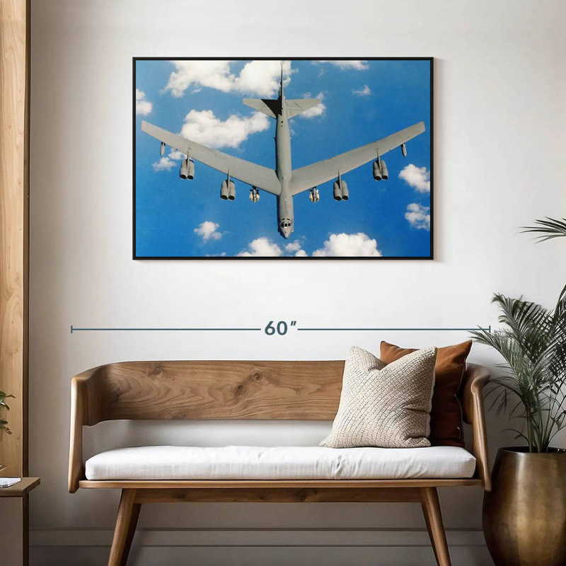 Boeing B-52 Stratofortress, Cadre flottant noir, 43 po x 29 po
