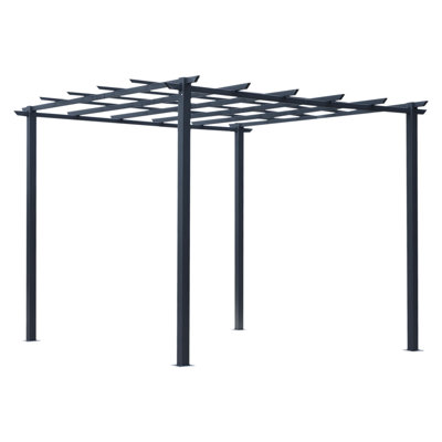 Arkose 3m x 3m Metal Pergola