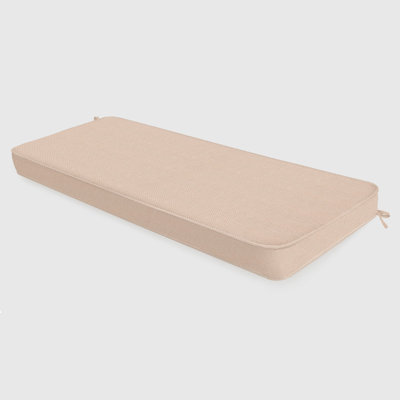 4'' H Customizable Bench Cushion For Indoor/Outdoor Furniture/Chair/Window Seat, Premium 75D High-Resilience Foam