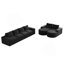 Canapé modulaire Chenille Cloud-1749517334