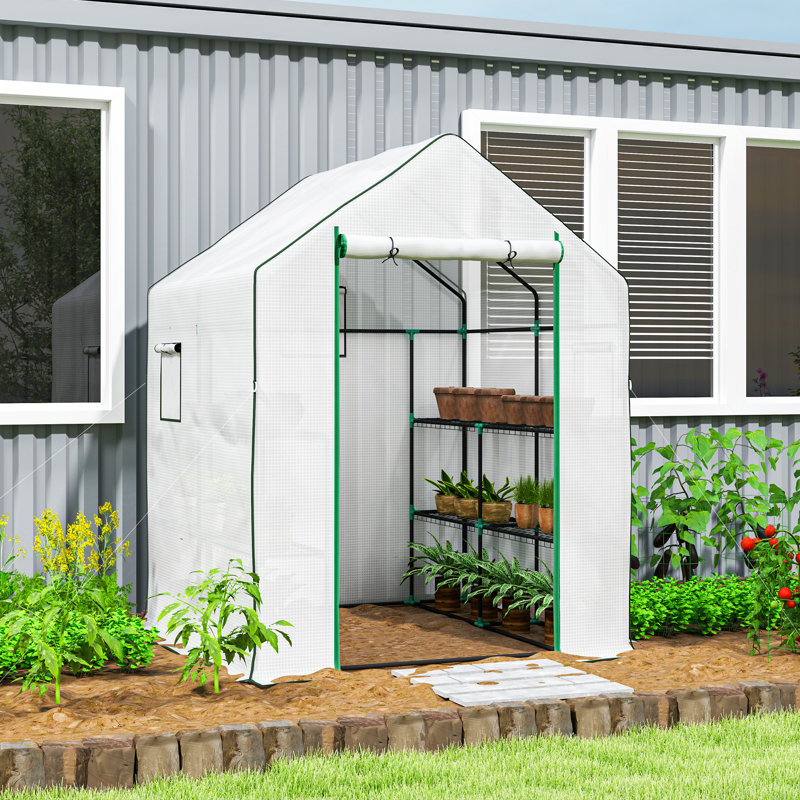 5 Ft W x 5 Ft D Walk-in Greenhouse