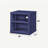 Cargo Blue Surface Bedside Table with USB