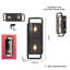 Minka Lavery Bella Collina 2 Light Wall Sconce In Coal