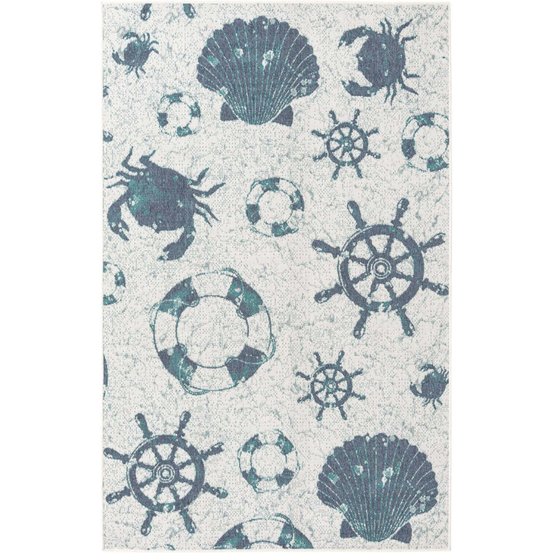 Bertrand Indoor / Outdoor Rug, Rectangle 5'3" x 8'