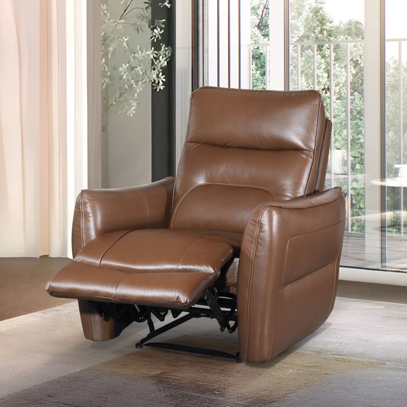Fauteuil inclinable électrique Adden, Brun