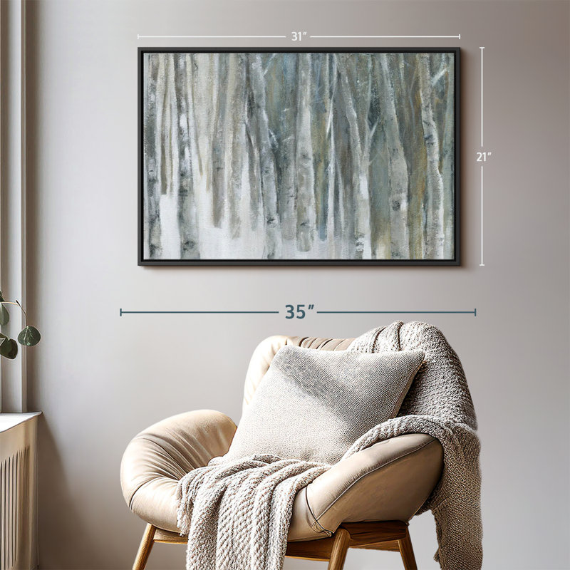 Impression sur toile Banff Birch Grove, H 21 po x l 31 po