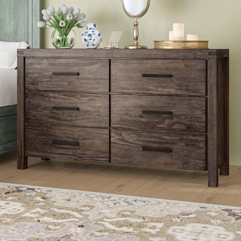 Commode double 6 tiroirs Mallin
