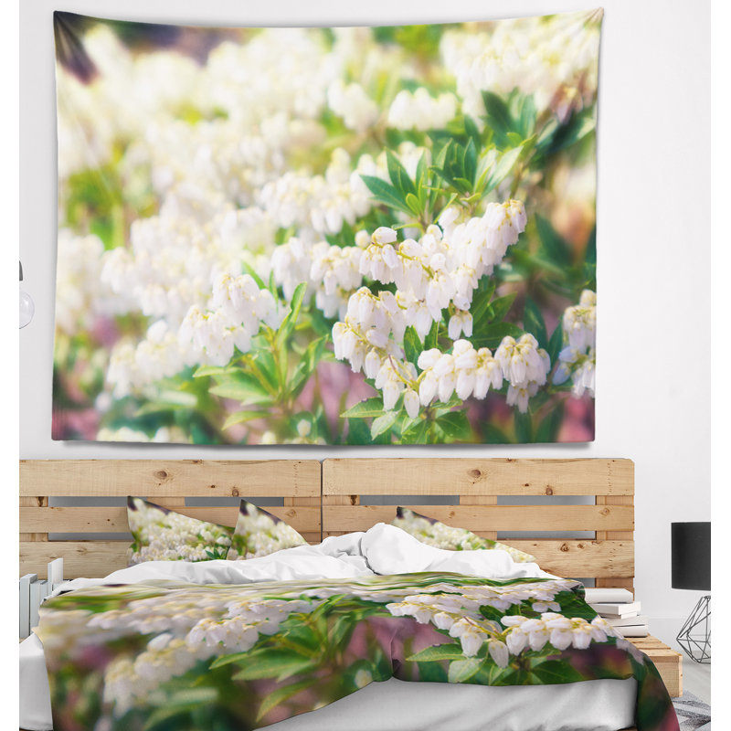 Tapisserie floral fleur, H 32 po x l 39 po