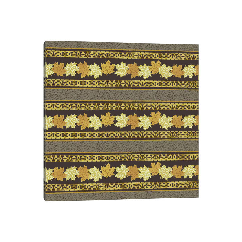 Maple Ribbons I by Katia Hoffman - Wrapped Canvas Print, 93.98 cm H x 93.98 cm W