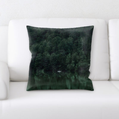Portrait Style Photography Throw Pillow