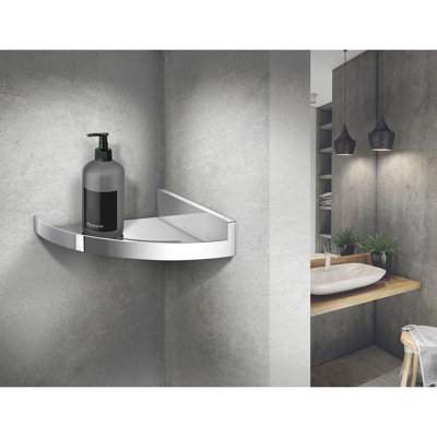 Tablette de douche murale d'angle 