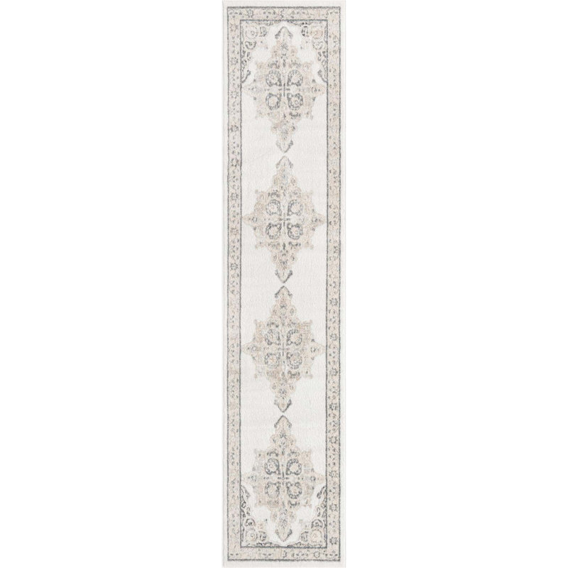 Anjelita Oriental Indoor Rug, Runner 2'7" x 12'
