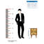 Table de chevet en bois massif Phina