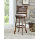 Kopasz Swivel Upholstered Counter Stool