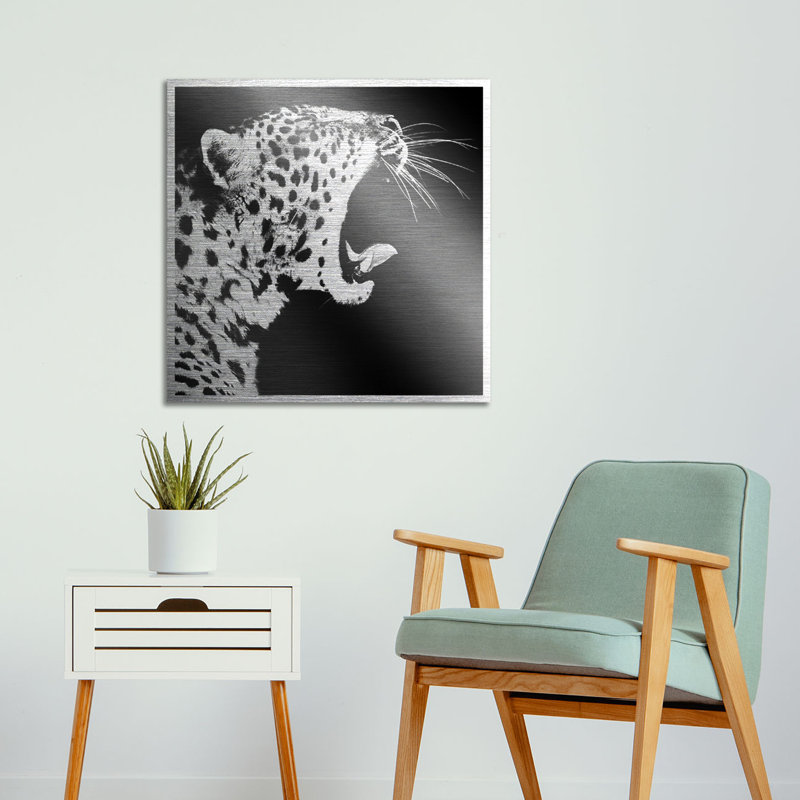 Cheetah - No Frame Print on Metal
