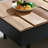 Simple square coffee table-110405208