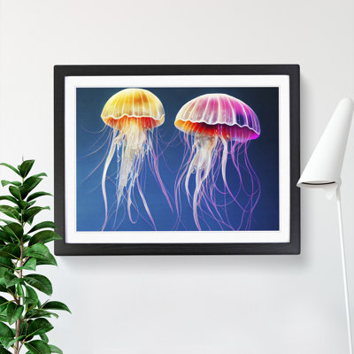 Jellyfish - Single Picture Frame Print